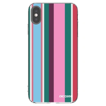 Picasee silikonový průhledný obal pro Apple iPhone XS Max - Cabana club