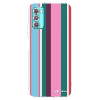 Picasee silikonový průhledný obal pro Motorola Moto G60 - Cabana club