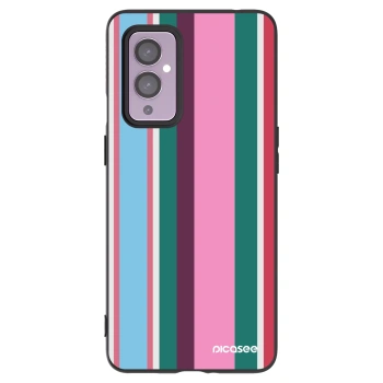 Picasee silikonový černý obal pro OnePlus 9 - Cabana club