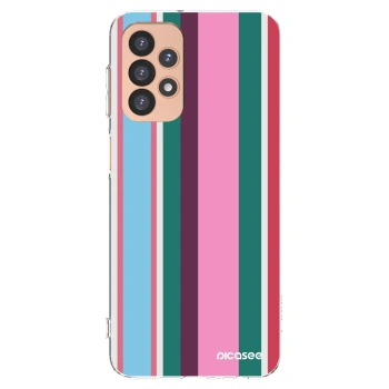 Picasee silikonový průhledný obal pro Samsung Galaxy A23 A236B 5G - Cabana club