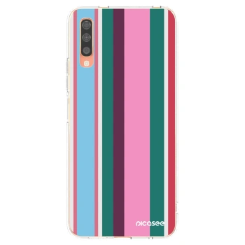 Picasee silikonový průhledný obal pro Samsung Galaxy A70 A705F - Cabana club