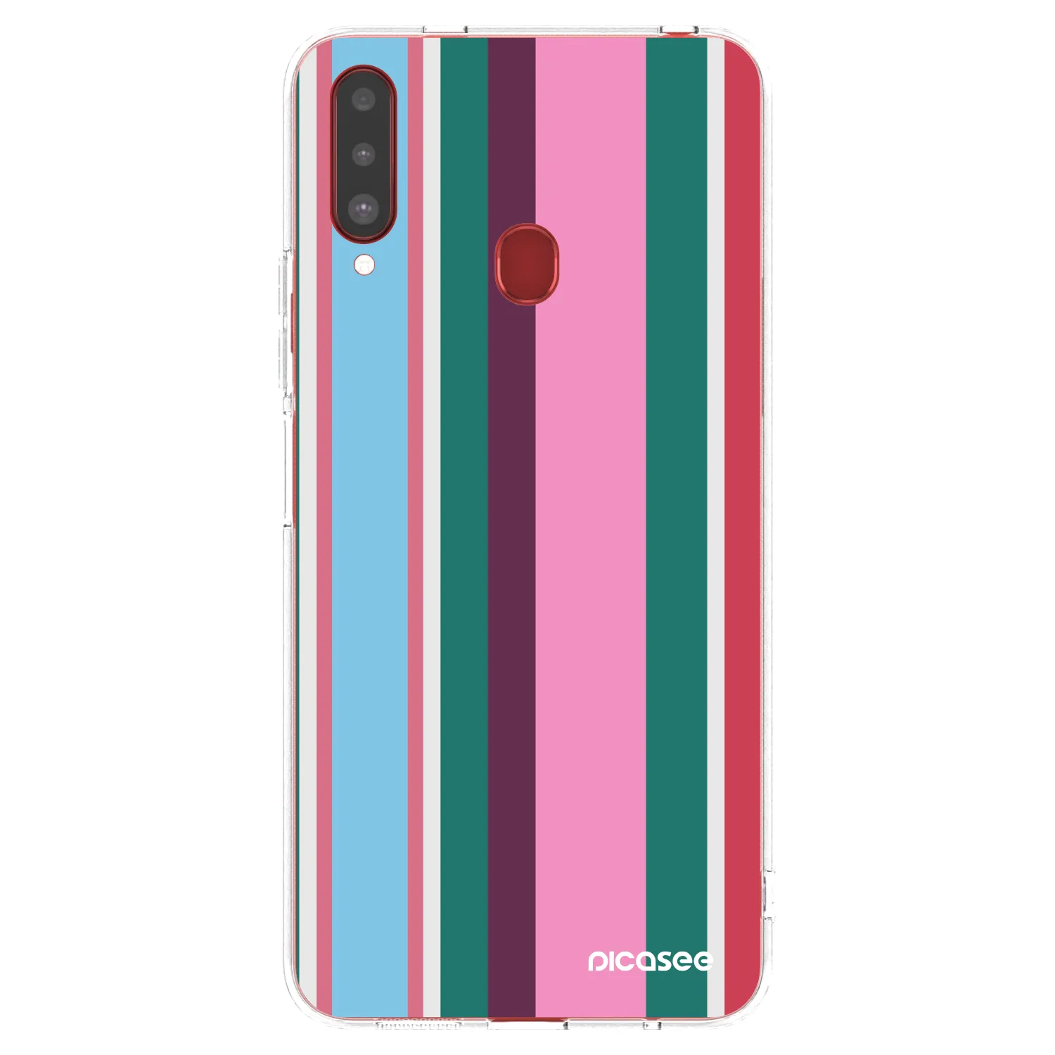Picasee silikonový průhledný obal pro Samsung Galaxy A20s - Cabana club
