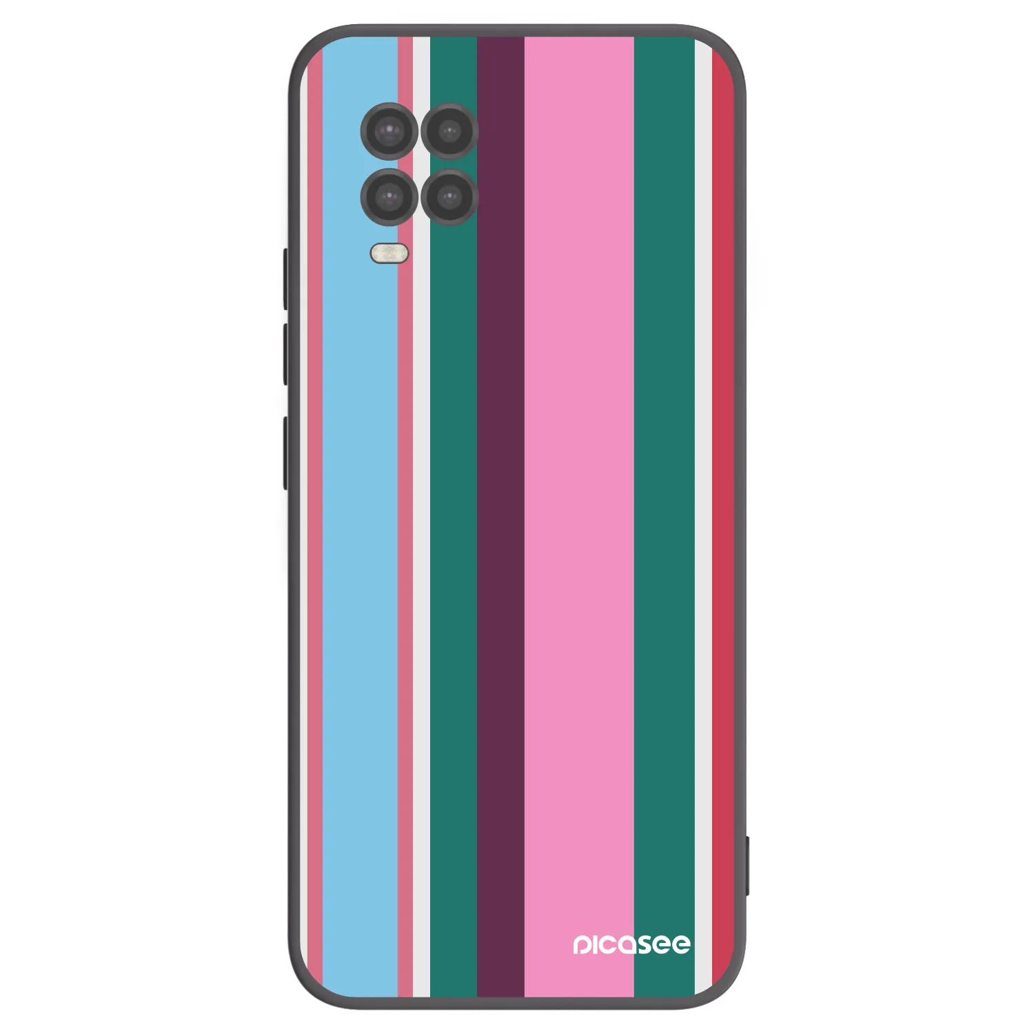 Picasee silikonový černý obal pro Xiaomi Mi 10 Lite - Cabana club