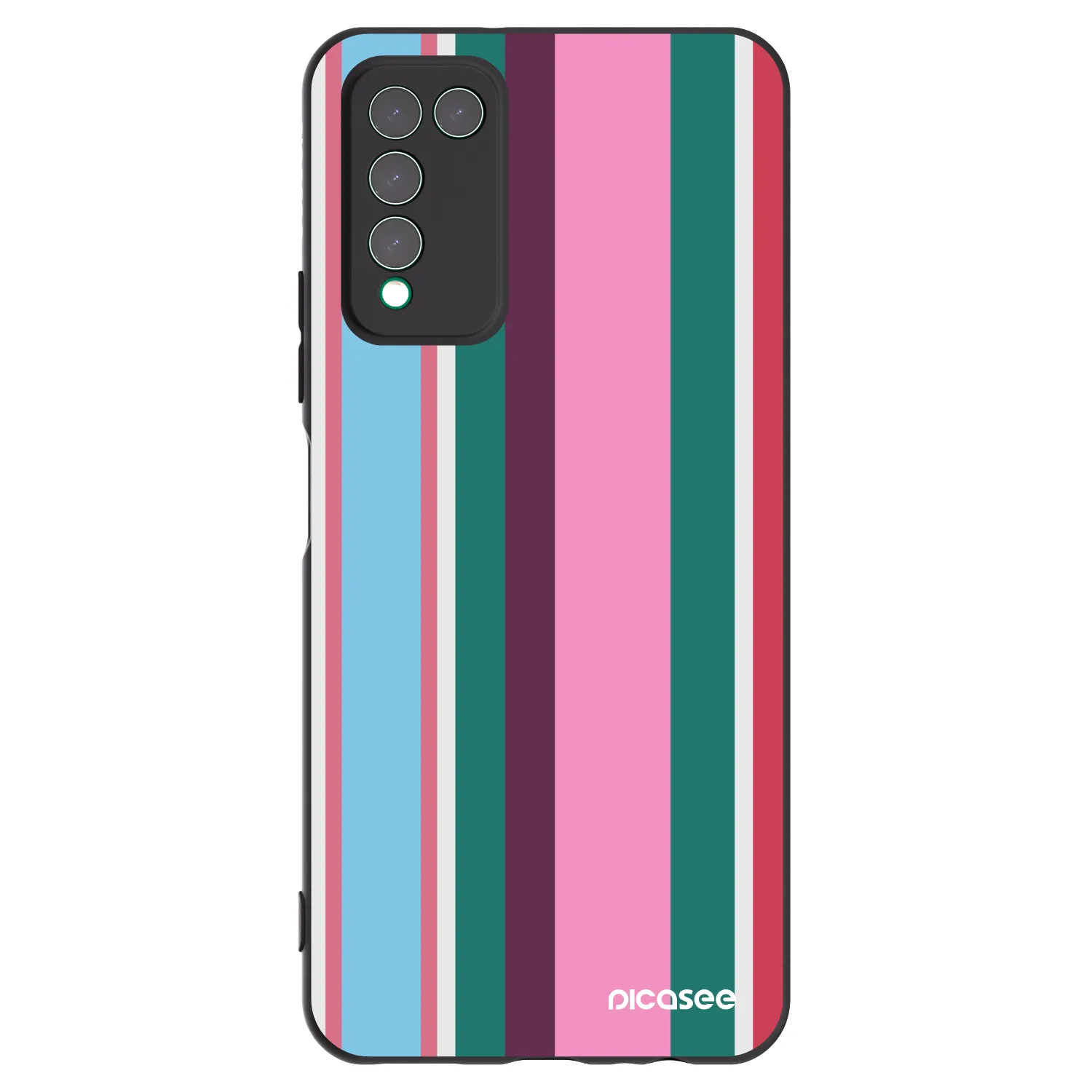 Picasee silikonový černý obal pro Honor 10X Lite - Cabana club
