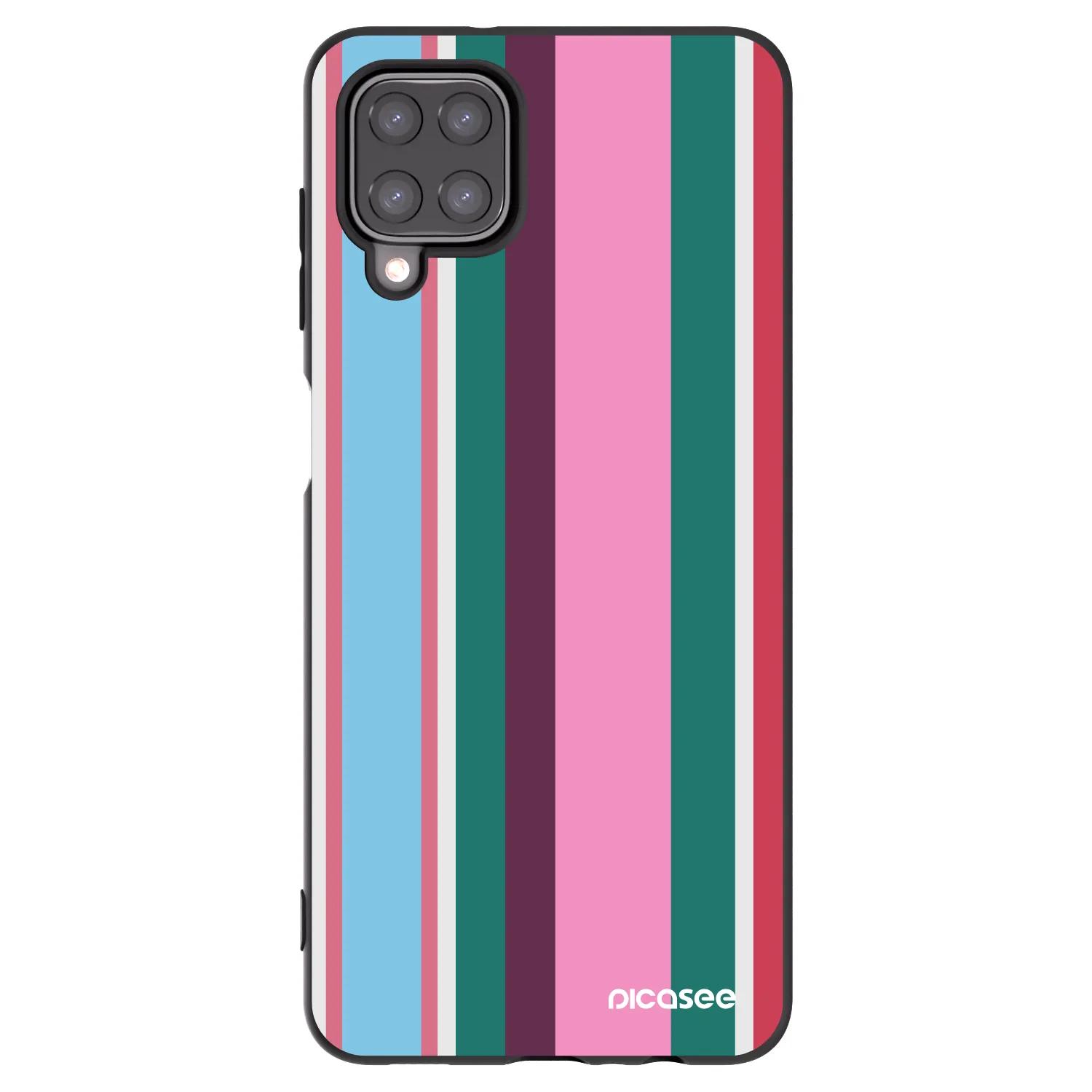 Picasee silikonový černý obal pro Samsung Galaxy A12 A125F - Cabana club