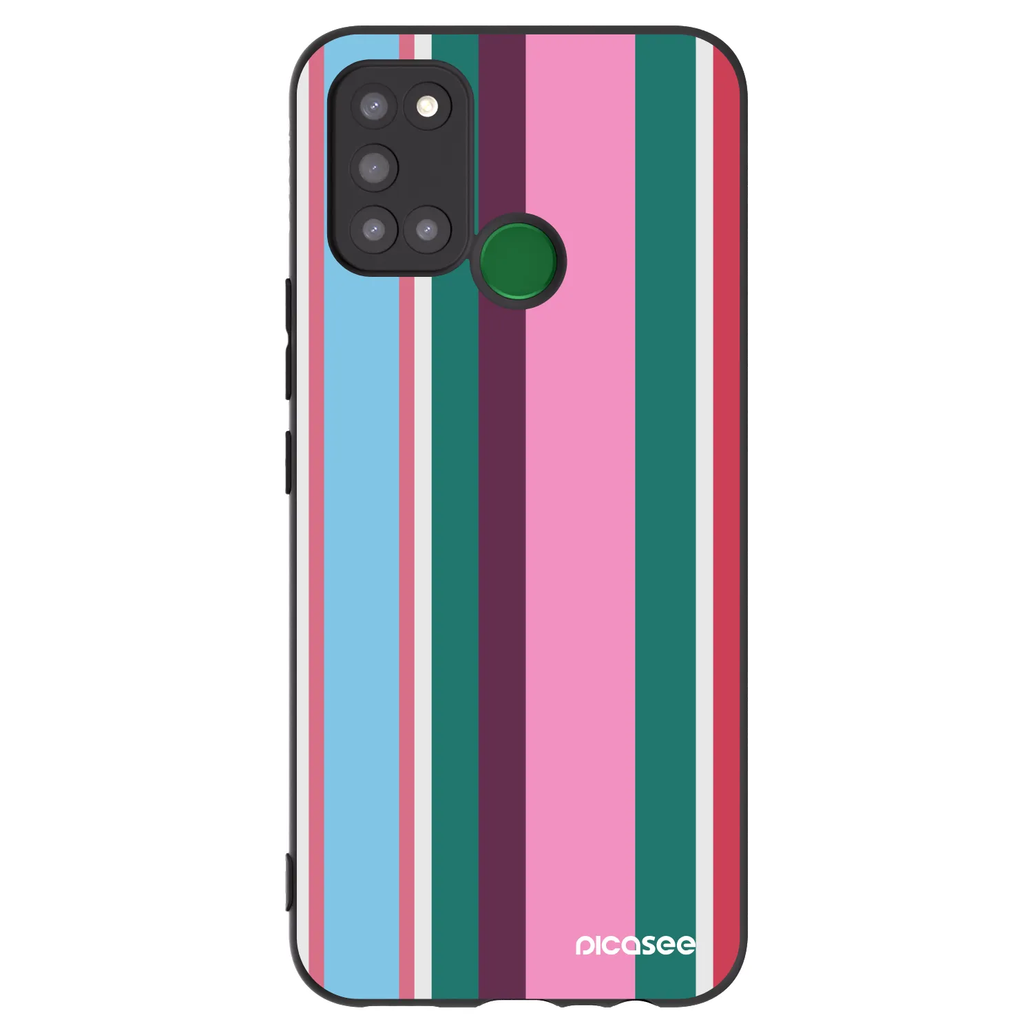 Picasee silikonový černý obal pro Realme 7i - Cabana club