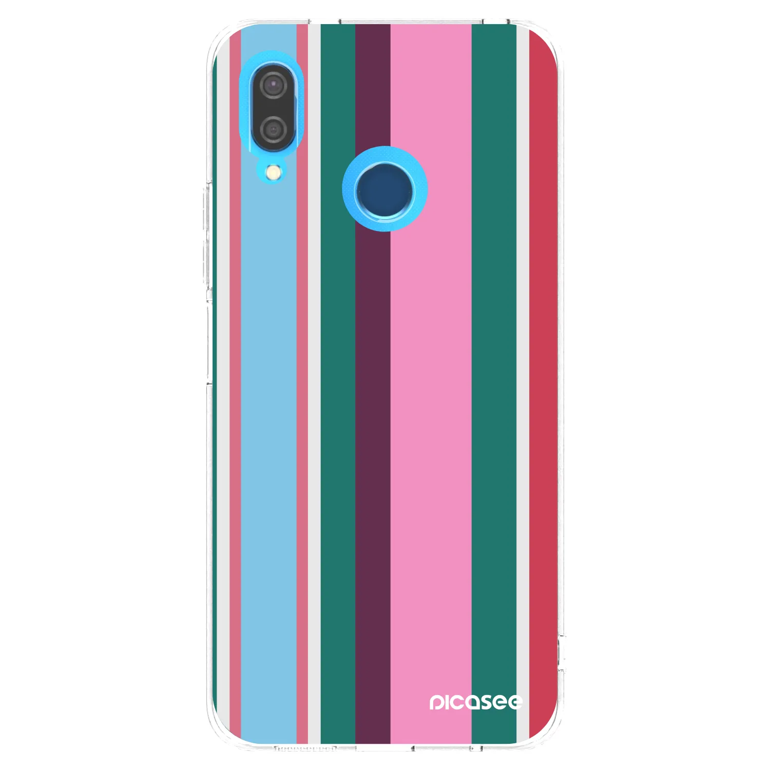 Picasee silikonový průhledný obal pro Huawei P20 Lite - Cabana club