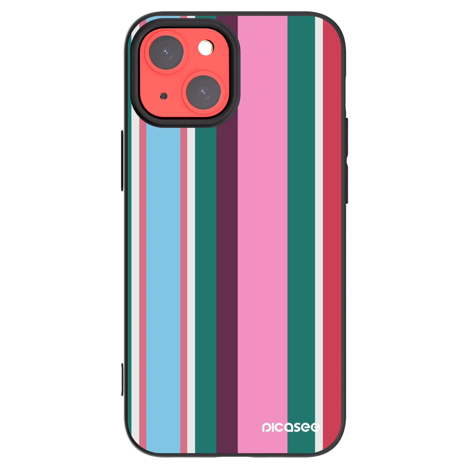 Picasee silikonový černý obal pro Apple iPhone 13 mini - Cabana club