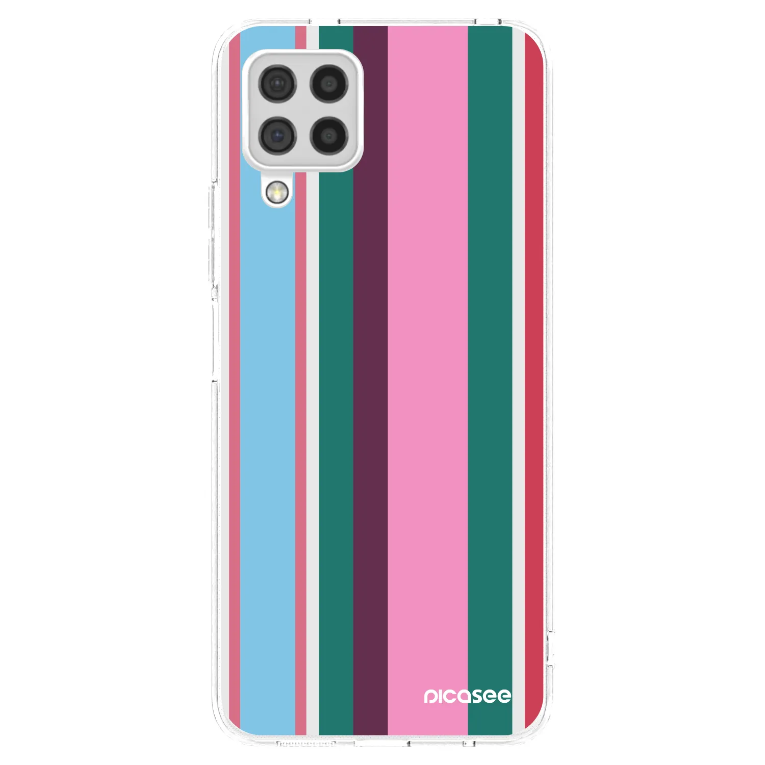 Picasee silikonový průhledný obal pro Samsung Galaxy A22 A225F 4G - Cabana club