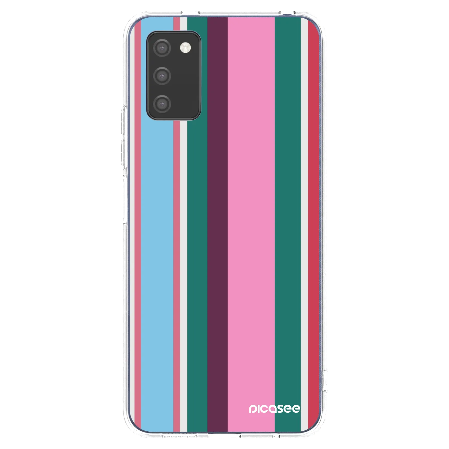 Picasee silikonový průhledný obal pro Samsung Galaxy A03s A037G - Cabana club
