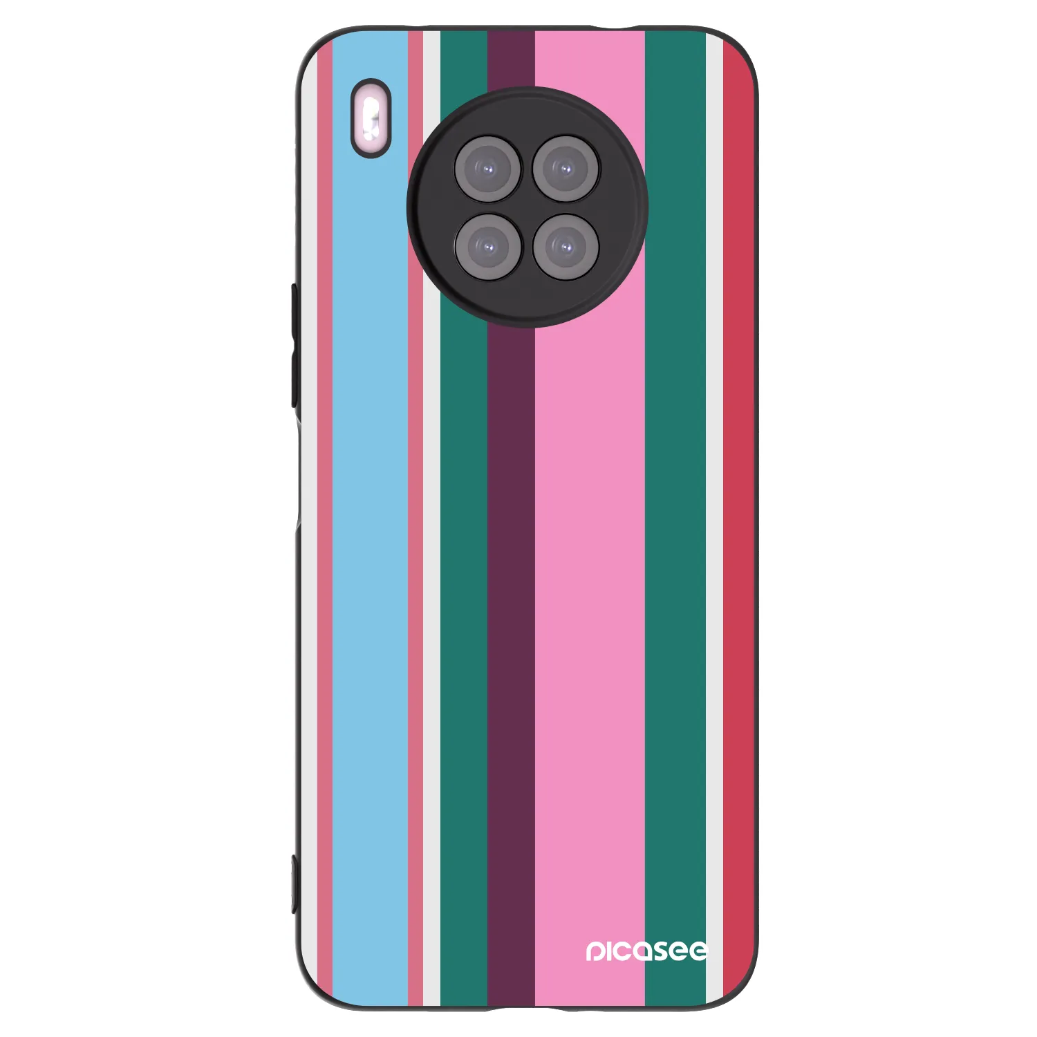 Picasee silikonový černý obal pro Huawei Nova 8i - Cabana club