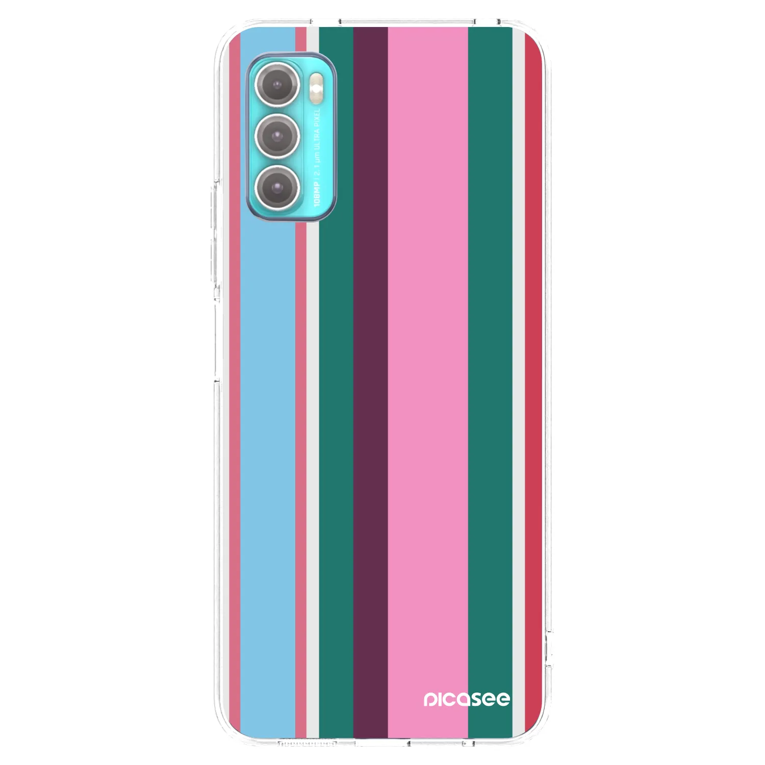 Picasee silikonový průhledný obal pro Motorola Moto G60 - Cabana club