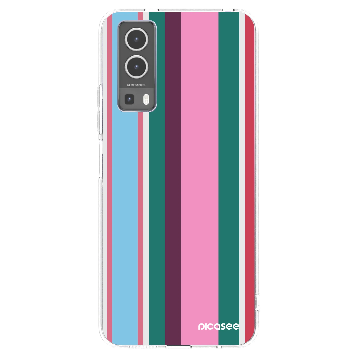 Picasee silikonový průhledný obal pro Vivo Y72 5G - Cabana club