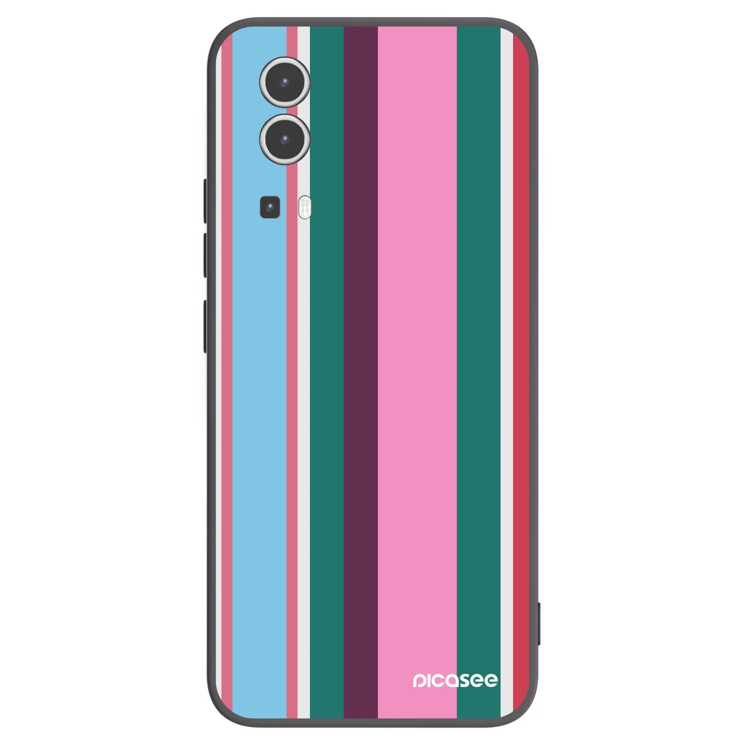 Picasee silikonový černý obal pro Vivo Y72 5G - Cabana club