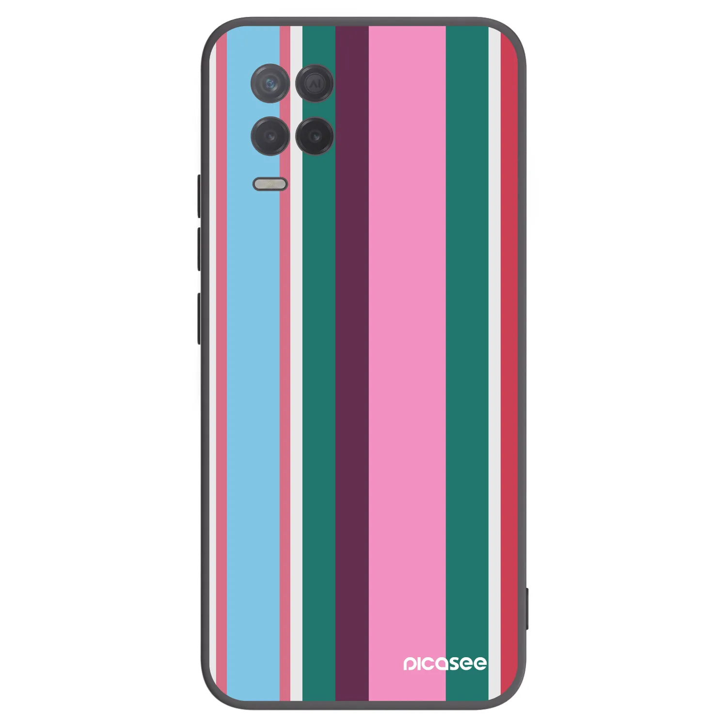 Picasee silikonový černý obal pro Realme 8 5G - Cabana club