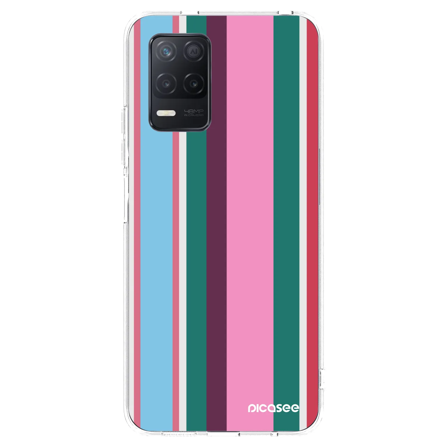 Picasee silikonový průhledný obal pro Realme 8 5G - Cabana club