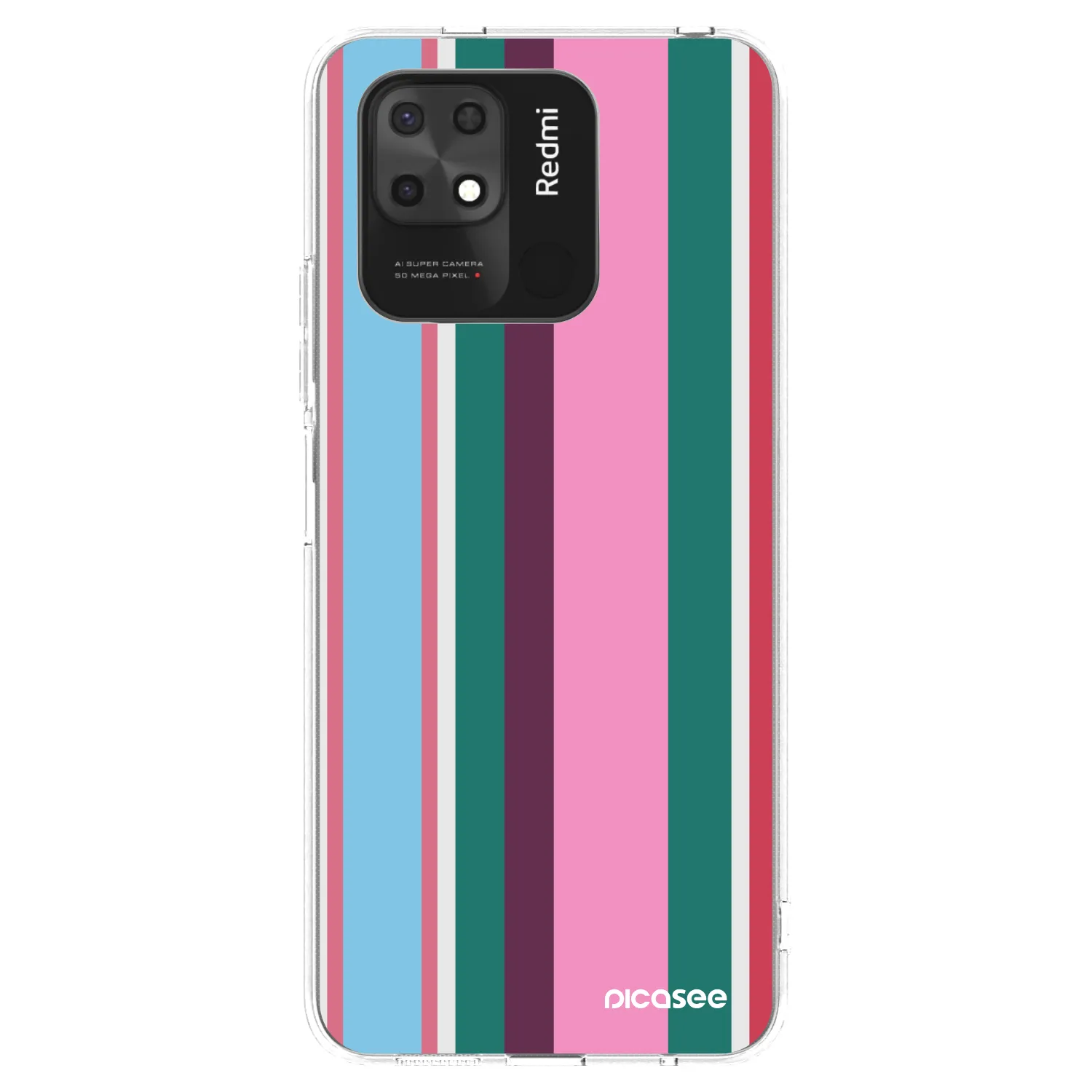 Picasee silikonový průhledný obal pro Xiaomi Redmi 10C - Cabana club