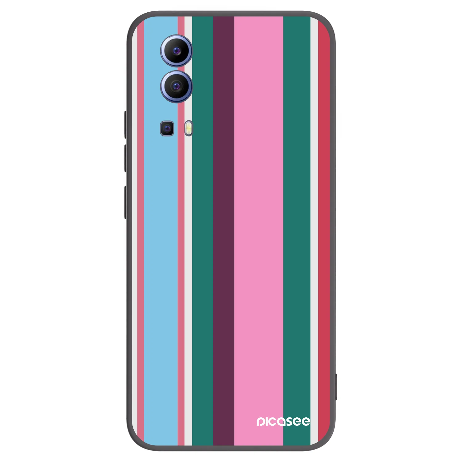 Picasee silikonový černý obal pro Vivo Y52 5G - Cabana club
