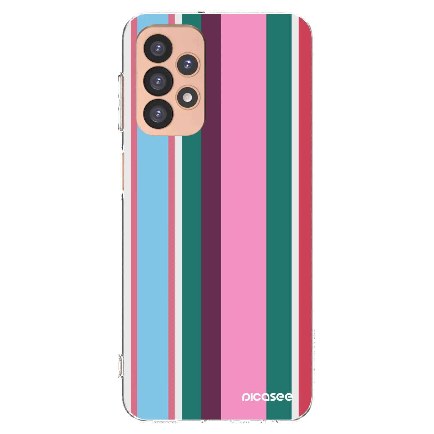 Picasee silikonový průhledný obal pro Samsung Galaxy A23 A236B 5G - Cabana club