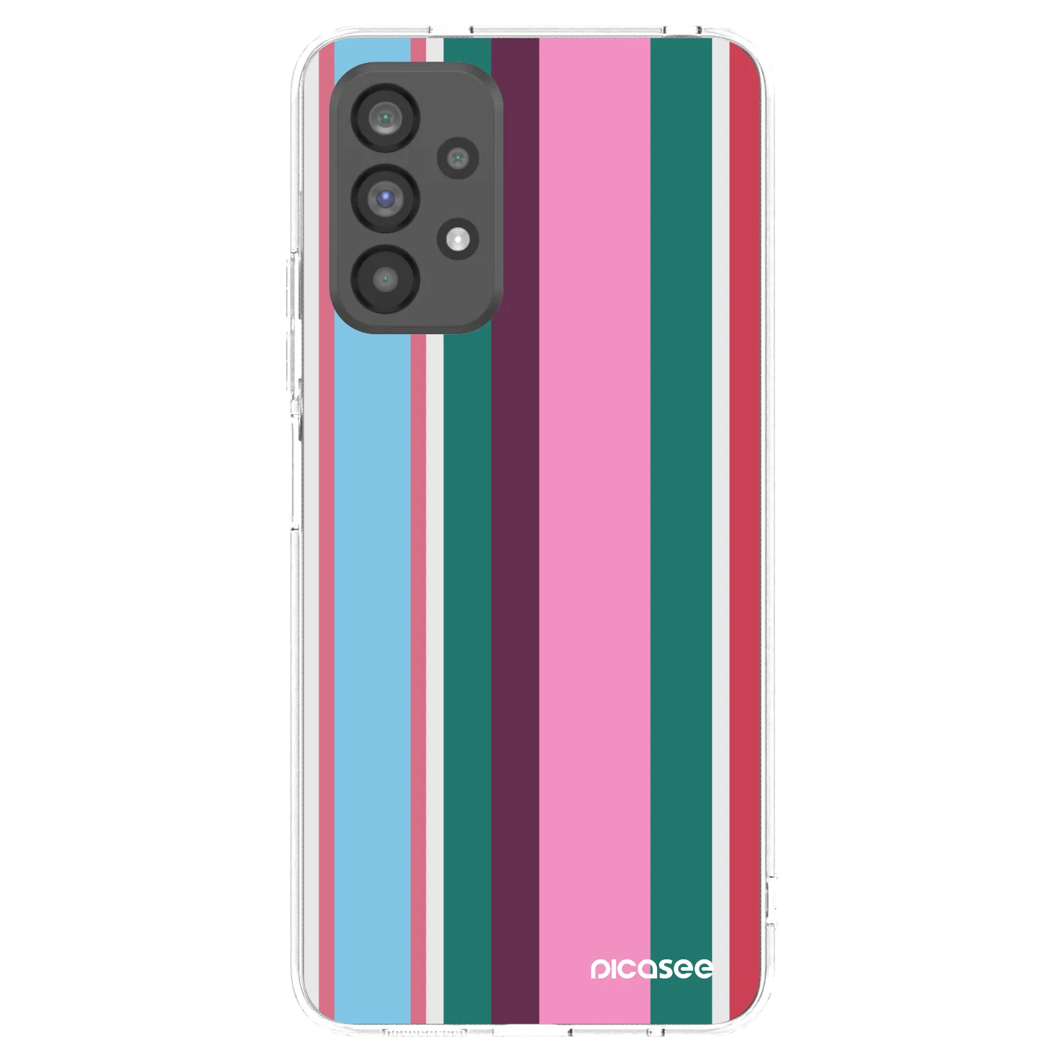 Picasee silikonový průhledný obal pro Samsung Galaxy A73 5G - Cabana club