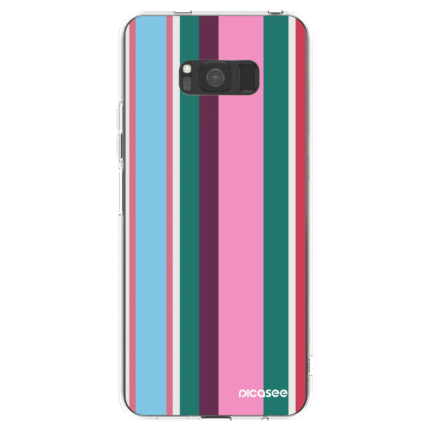 Picasee silikonový průhledný obal pro Samsung Galaxy S8 G950F - Cabana club
