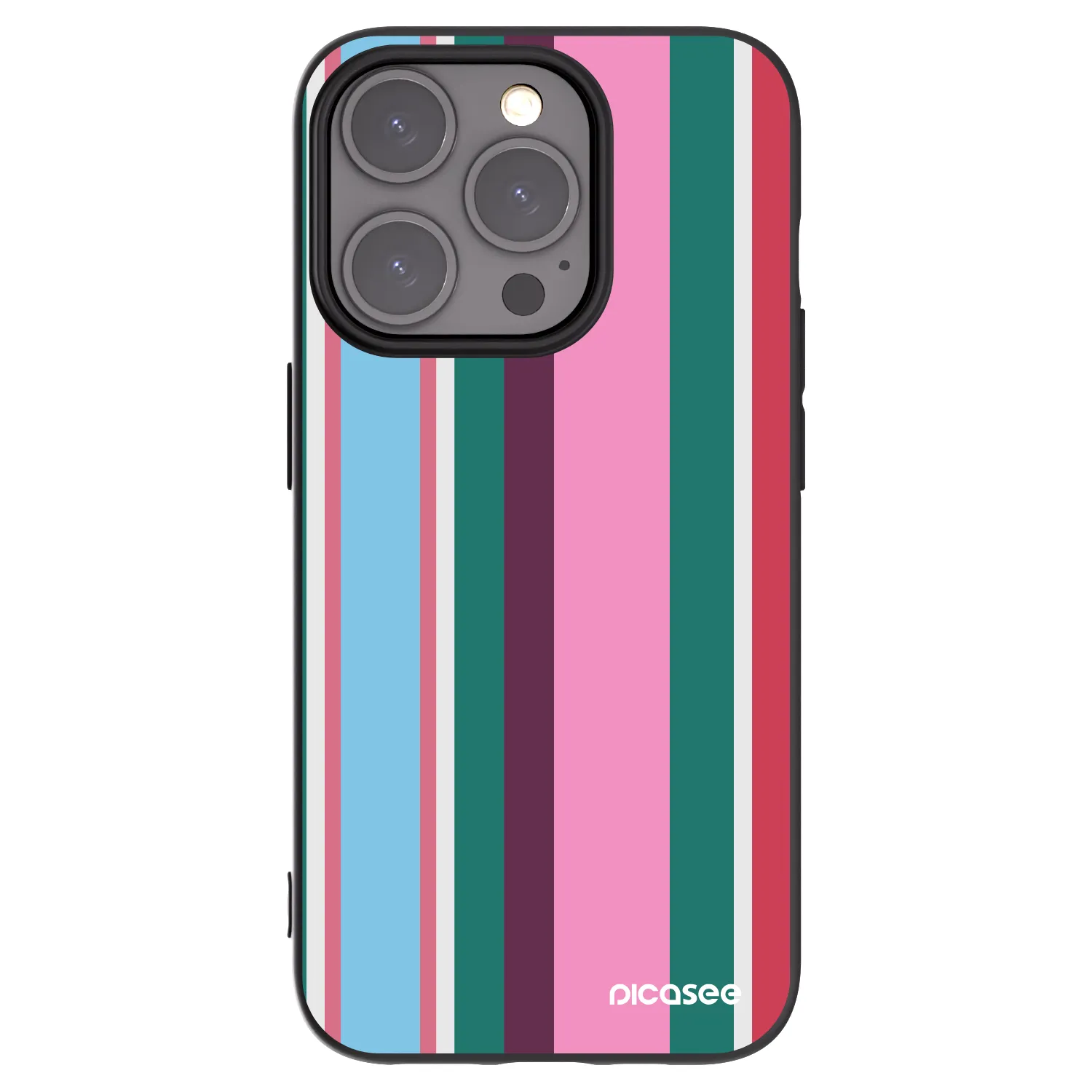 Picasee silikonový černý obal pro Apple iPhone 15 Pro - Cabana club