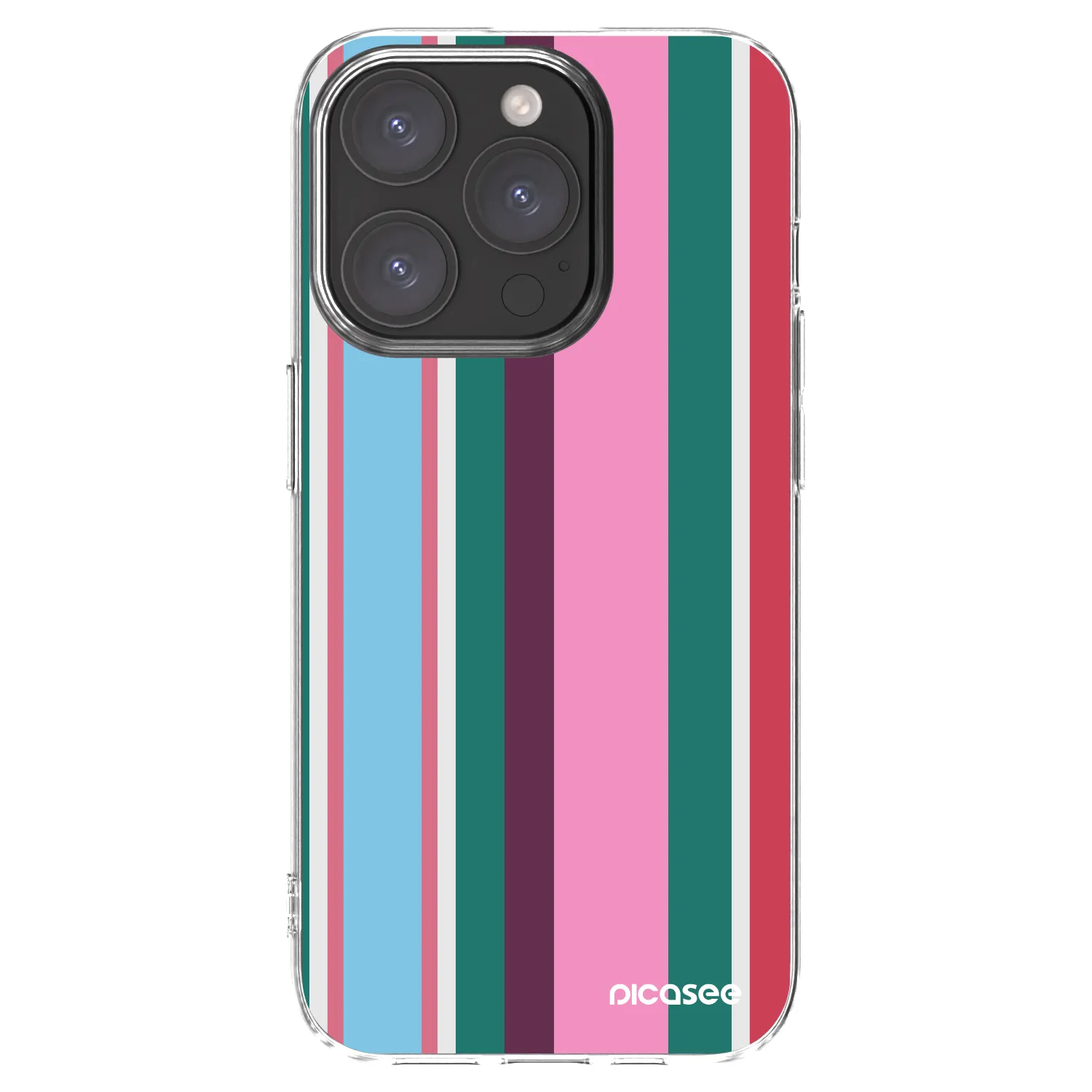 Picasee silikonový průhledný obal pro Apple iPhone 15 Pro - Cabana club