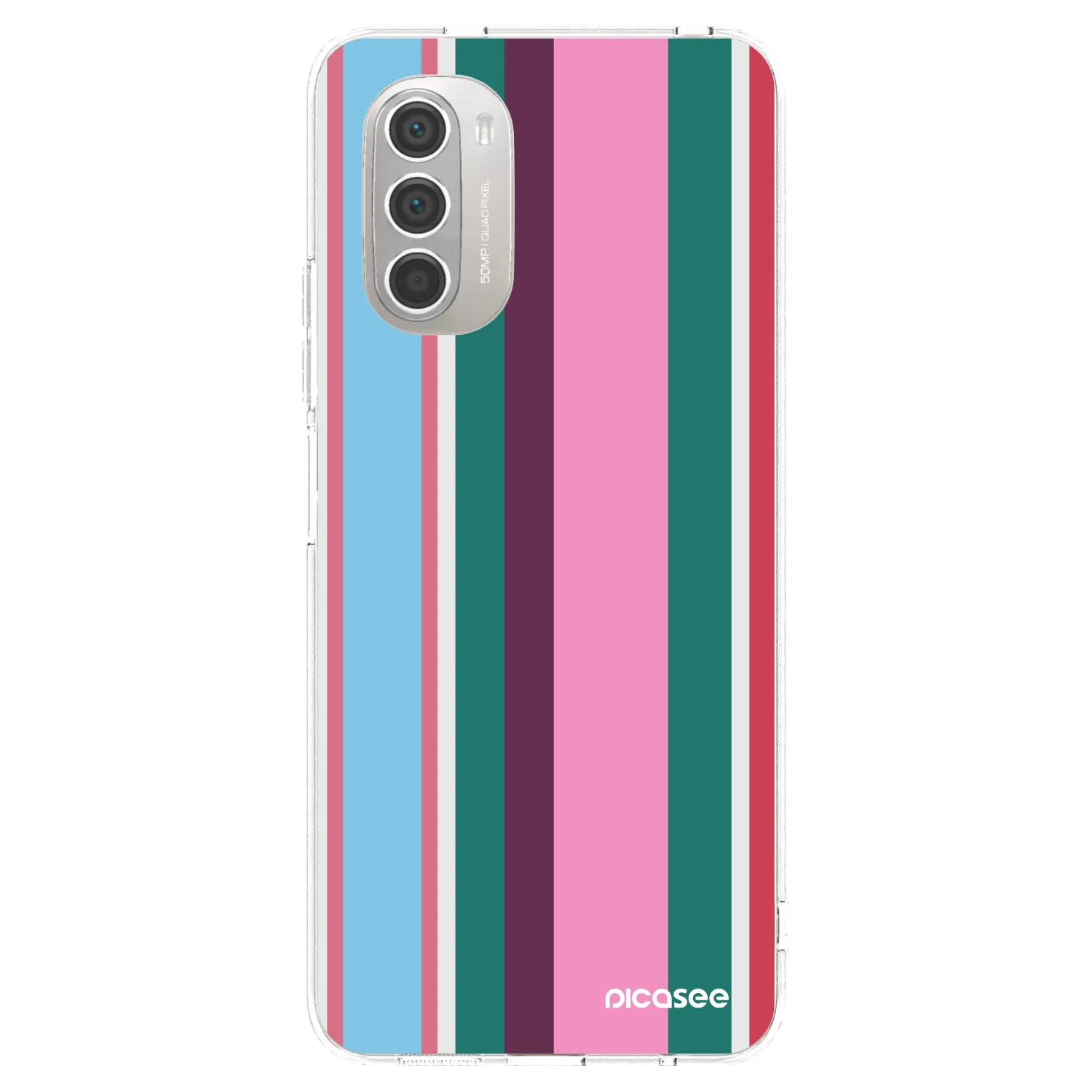 Picasee silikonový průhledný obal pro Motorola Moto G51 - Cabana club