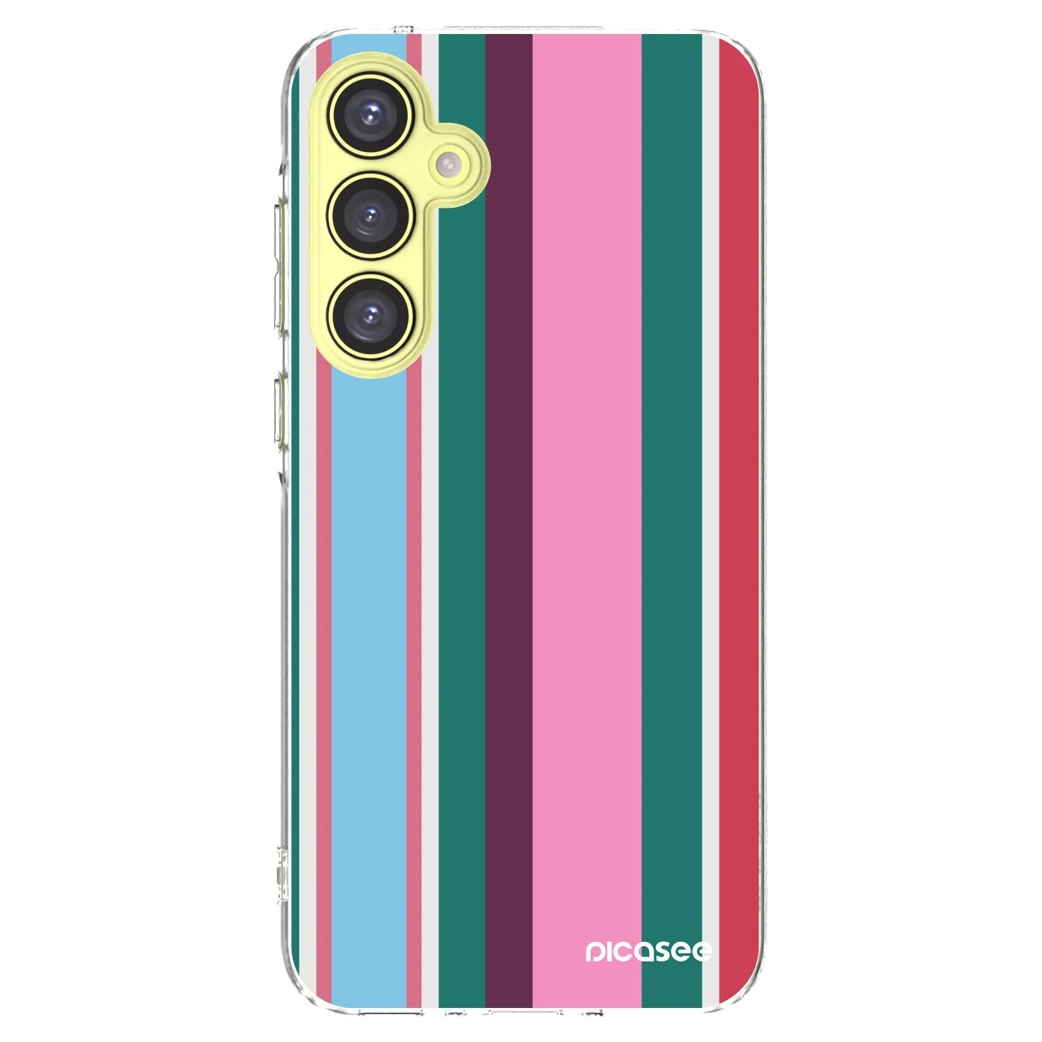 Picasee silikonový průhledný obal pro Samsung Galaxy A35 5G A356B - Cabana club