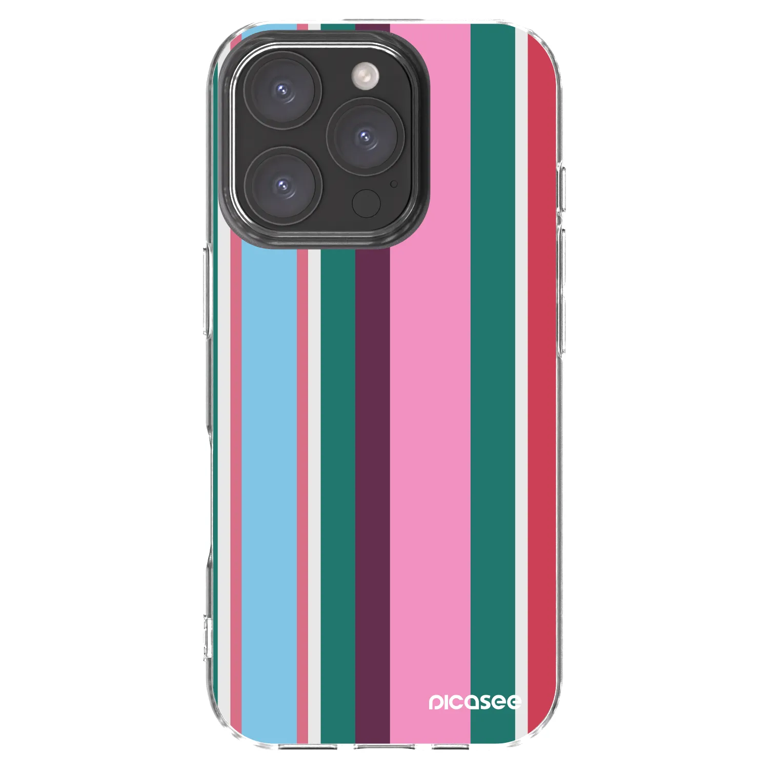Picasee silikonový průhledný obal pro Apple iPhone 16 Pro - Cabana club