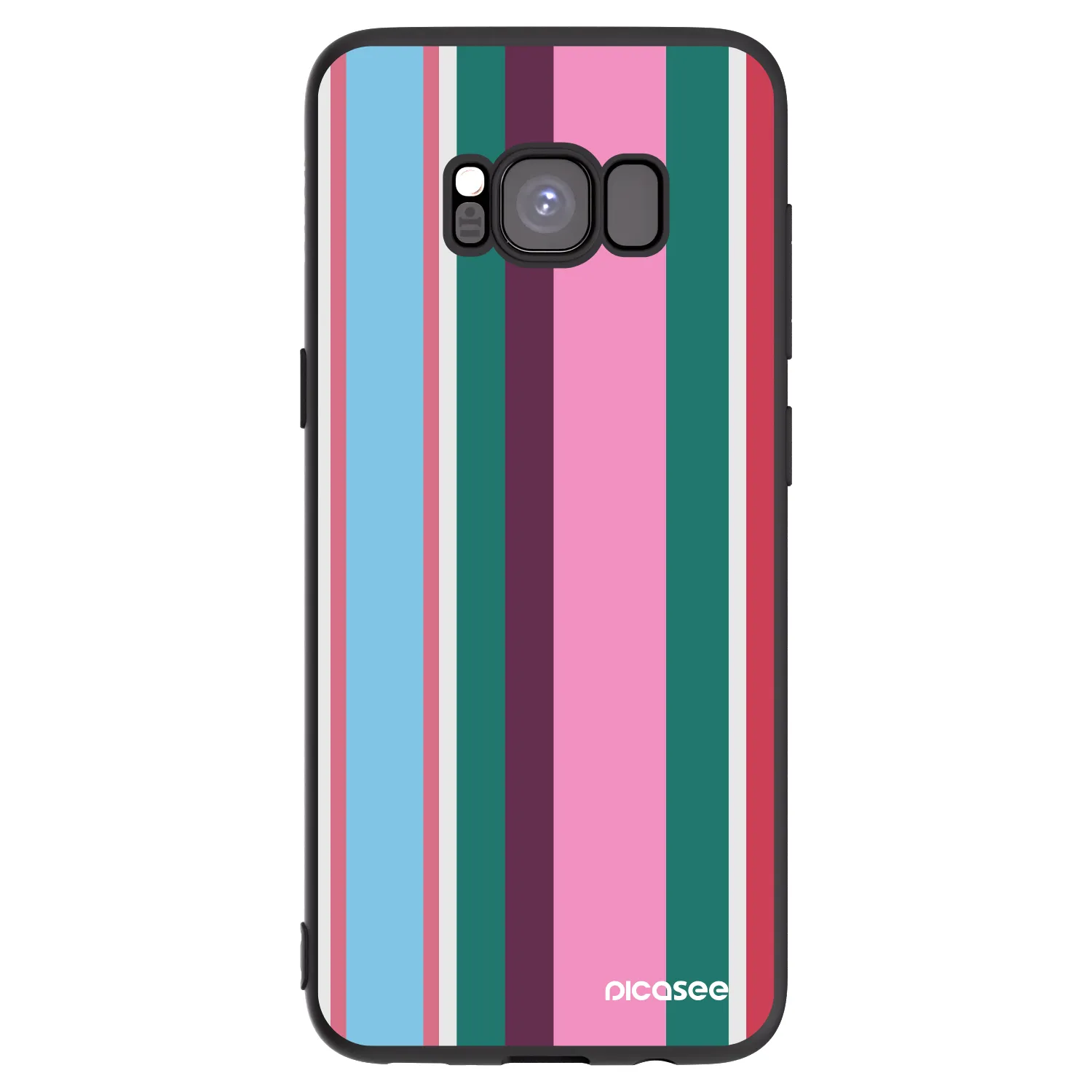 Picasee silikonový černý obal pro Samsung Galaxy S8 G950F - Cabana club