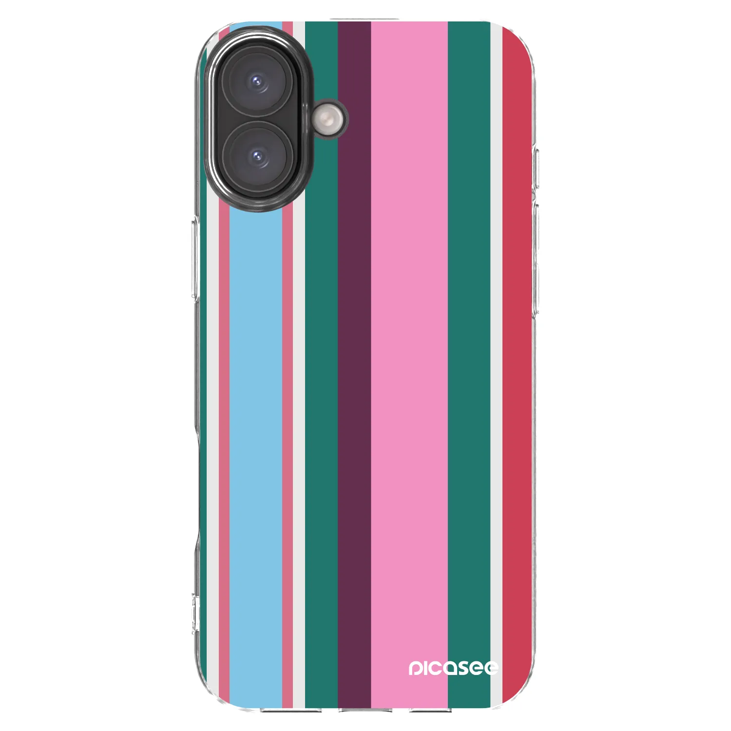 Picasee silikonový průhledný obal pro Apple iPhone 16 Plus - Cabana club