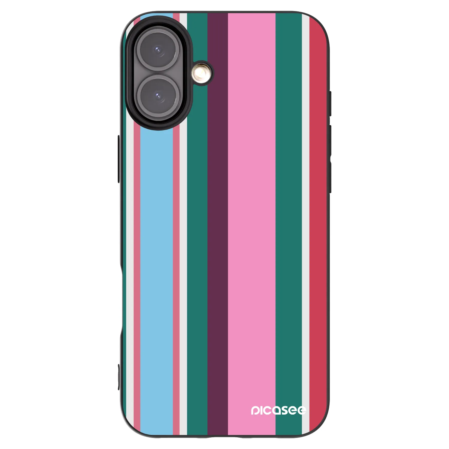 Picasee silikonový černý obal pro Apple iPhone 16 Plus - Cabana club