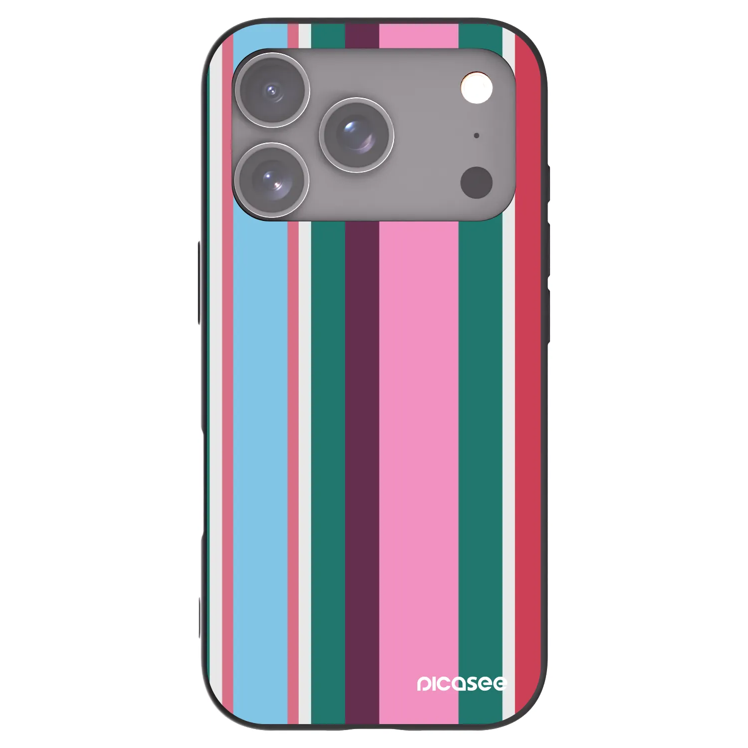 Picasee silikonový černý obal pro Apple iPhone 17 Pro - Cabana club