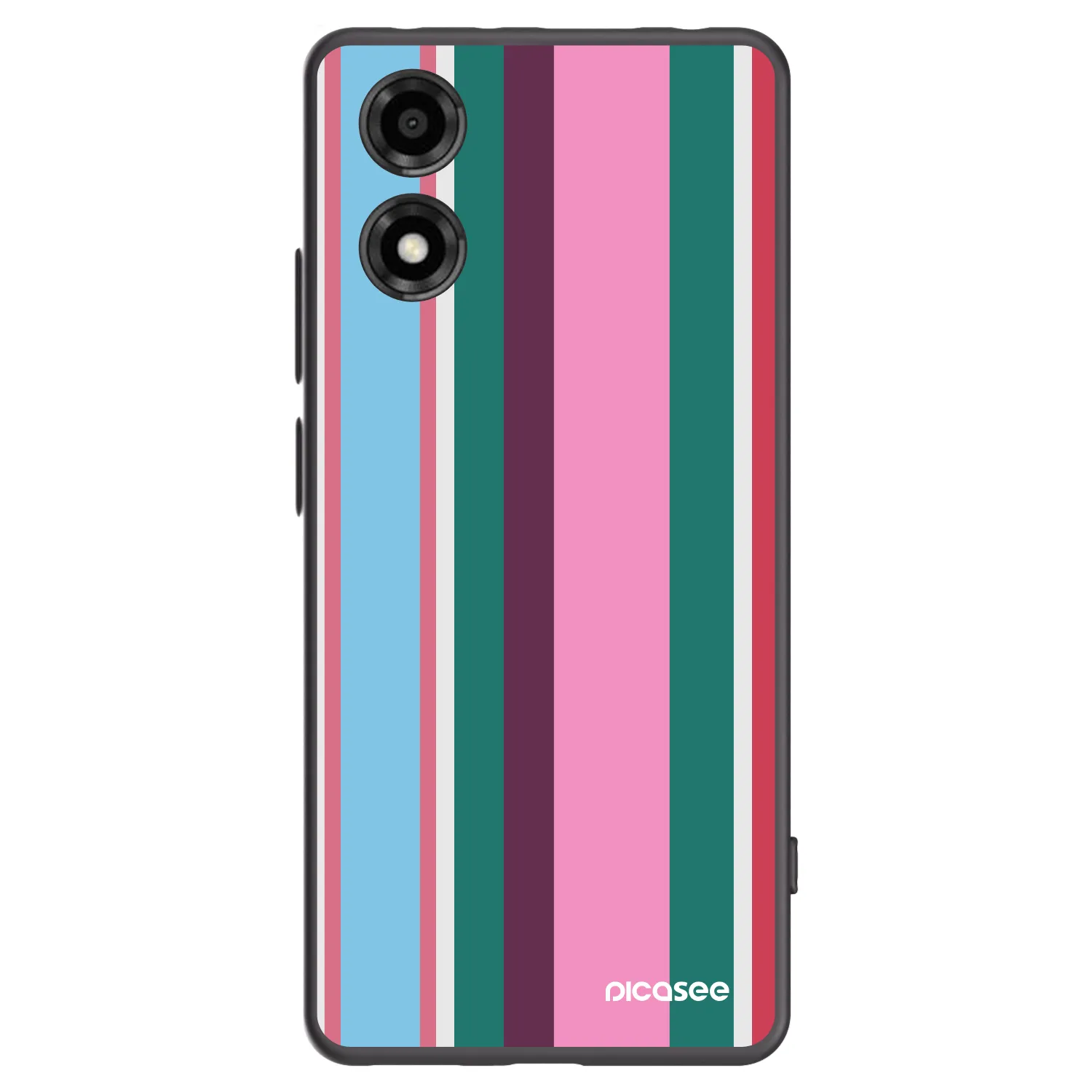 Picasee silikonový černý obal pro Motorola Moto E14 - Cabana club