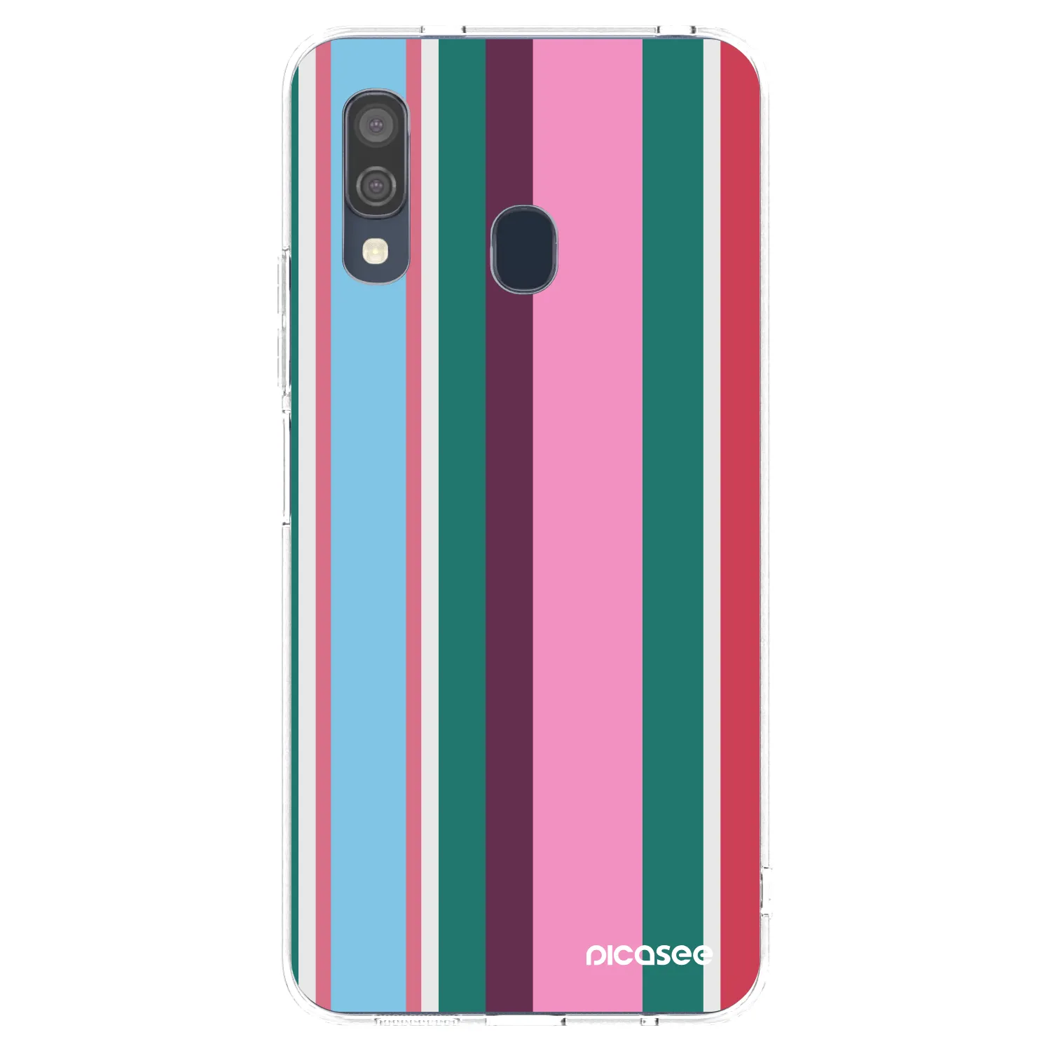 Picasee silikonový průhledný obal pro Samsung Galaxy A40 A405F - Cabana club