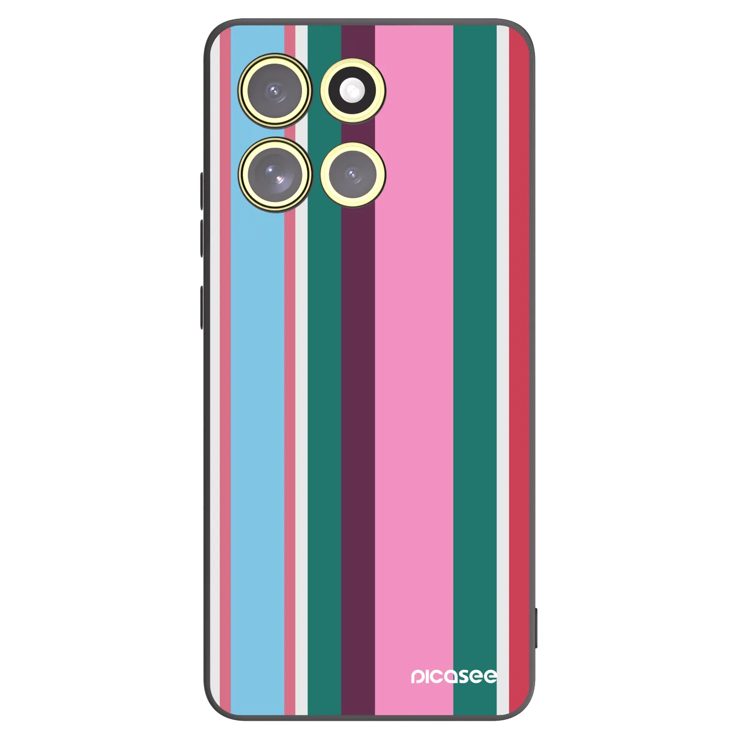 Picasee silikonový černý obal pro Motorola Moto G86 Power 5G - Cabana club