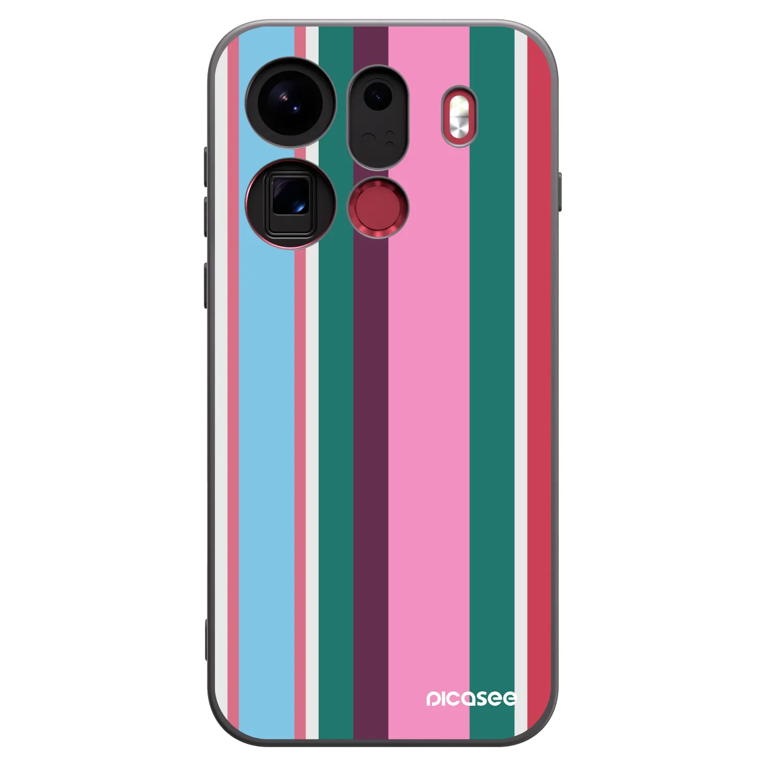 Picasee silikonový černý obal pro OPPO Find X9 Pro - Cabana club