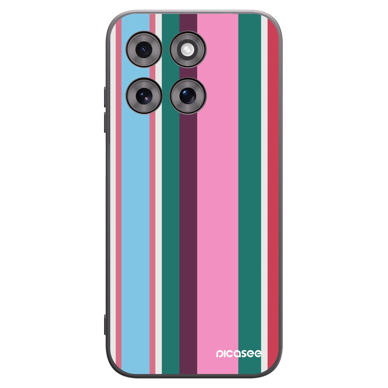 Picasee silikonový černý obal pro Motorola Moto G77 - Cabana club