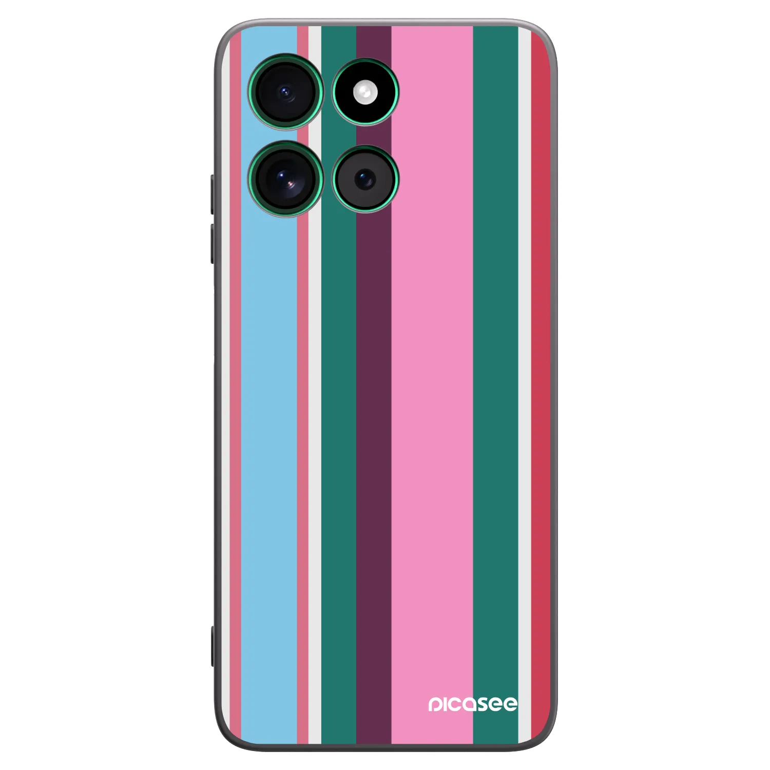 Picasee silikonový černý obal pro Motorola Moto G57 Power - Cabana club
