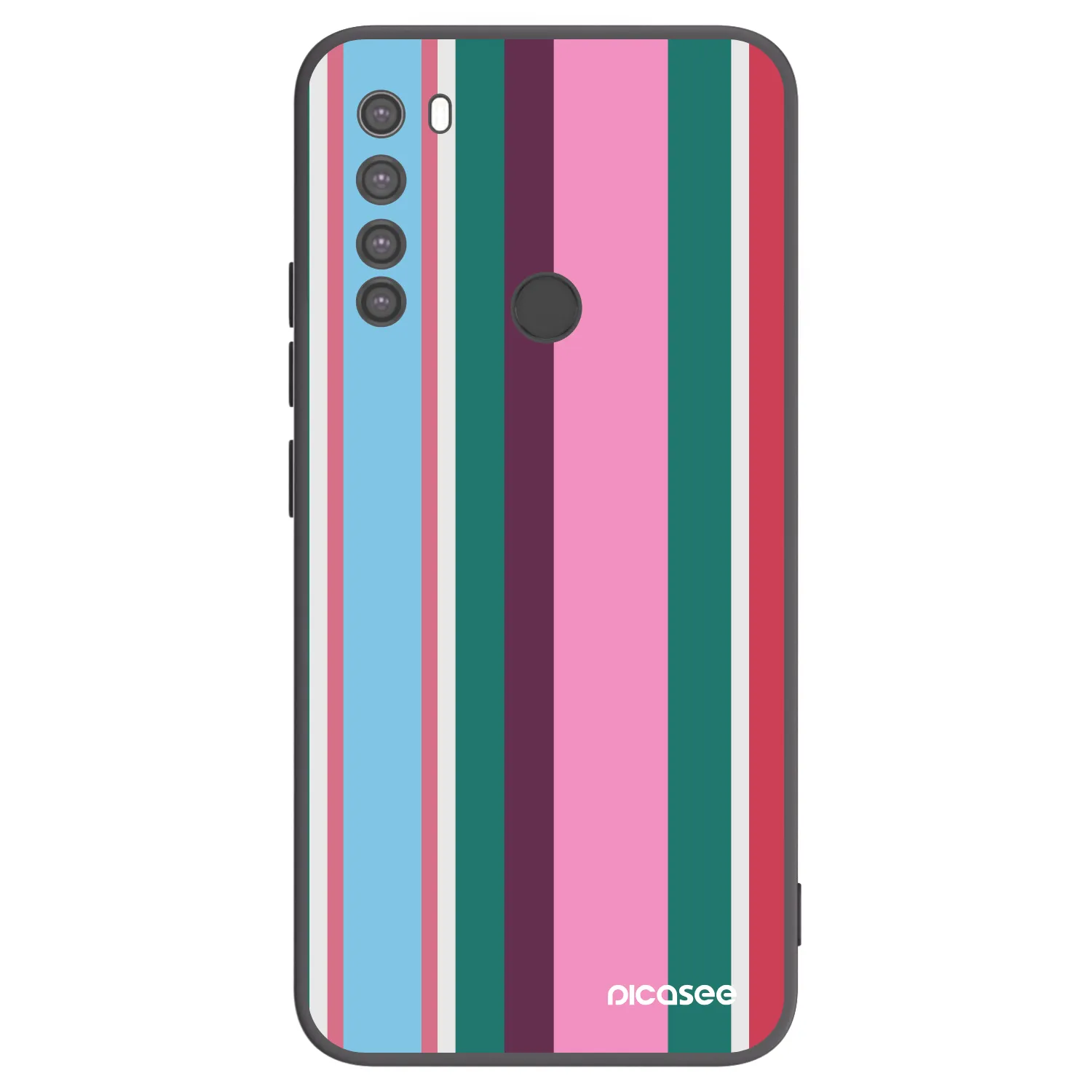 Picasee silikonový černý obal pro Xiaomi Redmi Note 8 - Cabana club