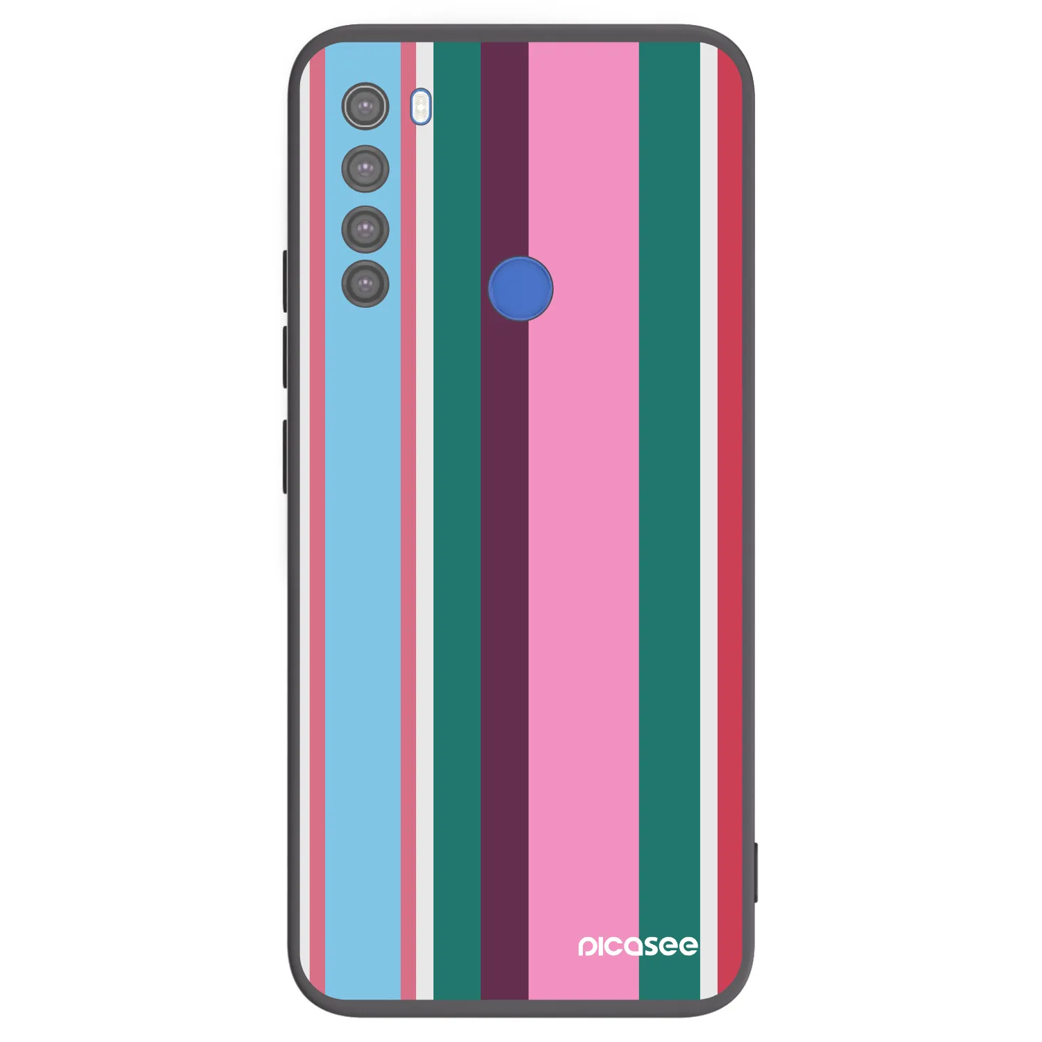 Picasee silikonový černý obal pro Xiaomi Redmi Note 8T - Cabana club