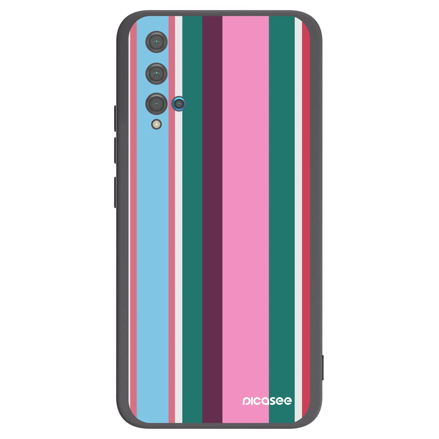 Picasee silikonový černý obal pro Huawei Nova 5T - Cabana club