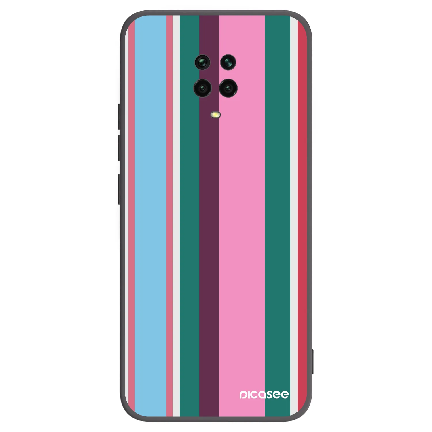 Picasee silikonový černý obal pro Xiaomi Redmi Note 9 Pro - Cabana club