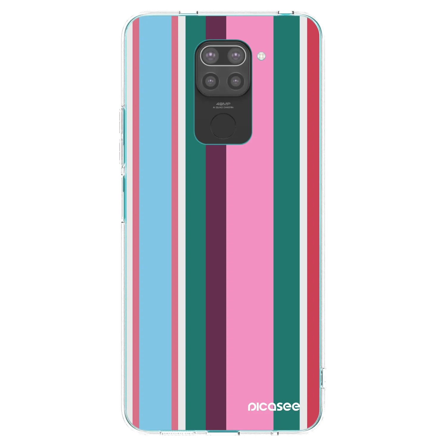Picasee silikonový černý obal pro Xiaomi Redmi Note 9 - Cabana club