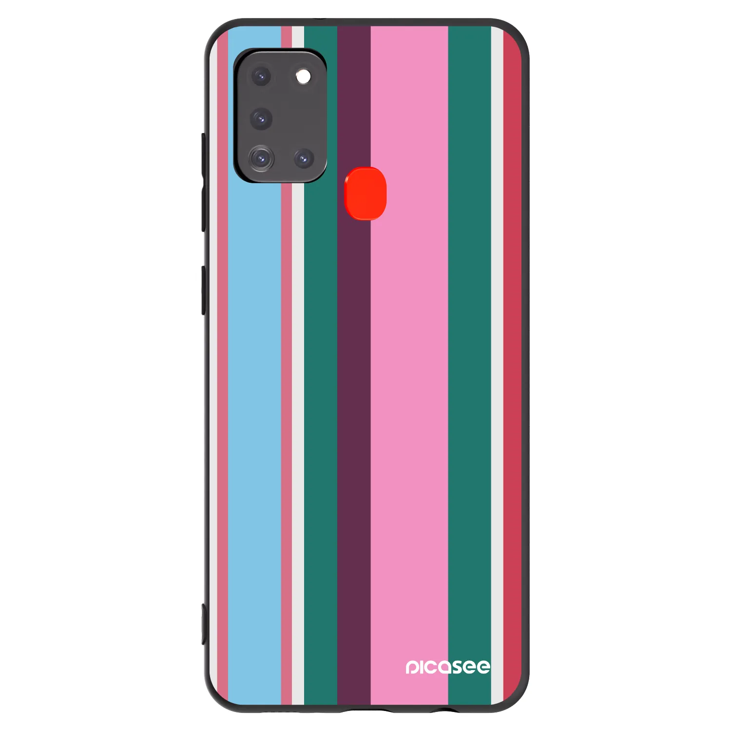 Picasee silikonový černý obal pro Samsung Galaxy A21s - Cabana club