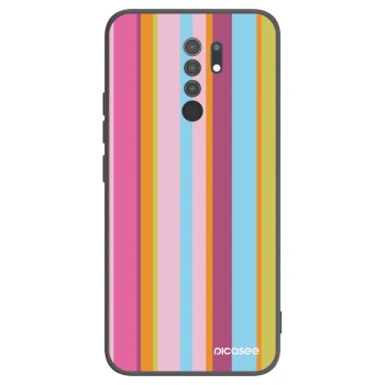 Picasee silikonový černý obal pro Xiaomi Redmi 9 - Golden hour
