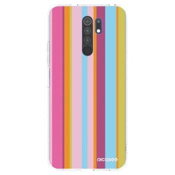 Picasee silikonový průhledný obal pro Xiaomi Redmi 9 - Golden hour