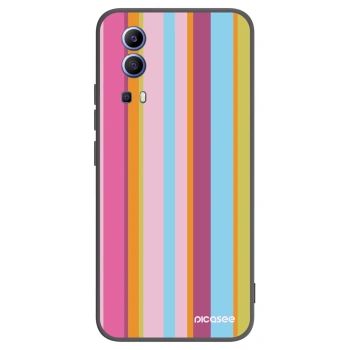 Picasee silikonový černý obal pro Vivo Y52 5G - Golden hour