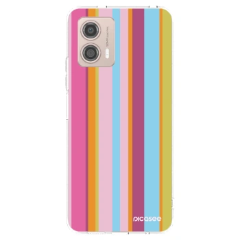 Picasee silikonový průhledný obal pro Motorola Moto G53 5G - Golden hour